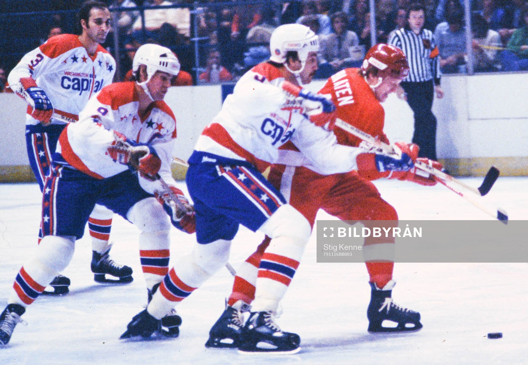 Ice Hockey, NHL 1979-1980, Washington Capitals - Detroit