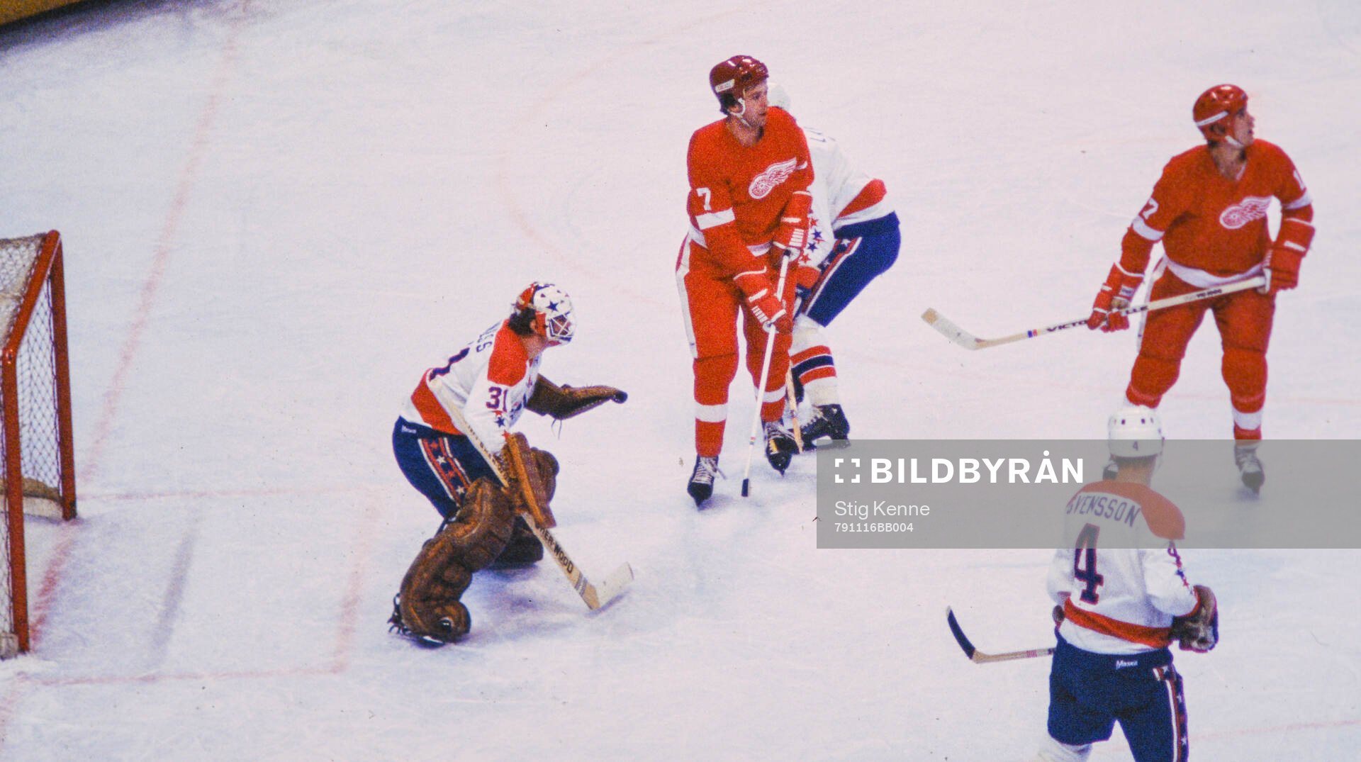 Ice Hockey, NHL 1979-1980, Washington Capitals - Detroit