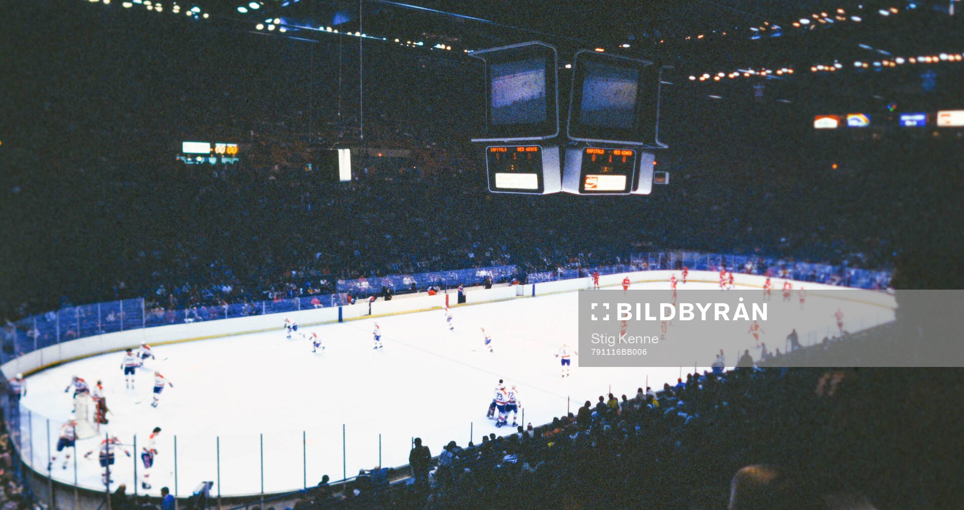 Ice Hockey, NHL 1979-1980, Washington Capitals - Detroit