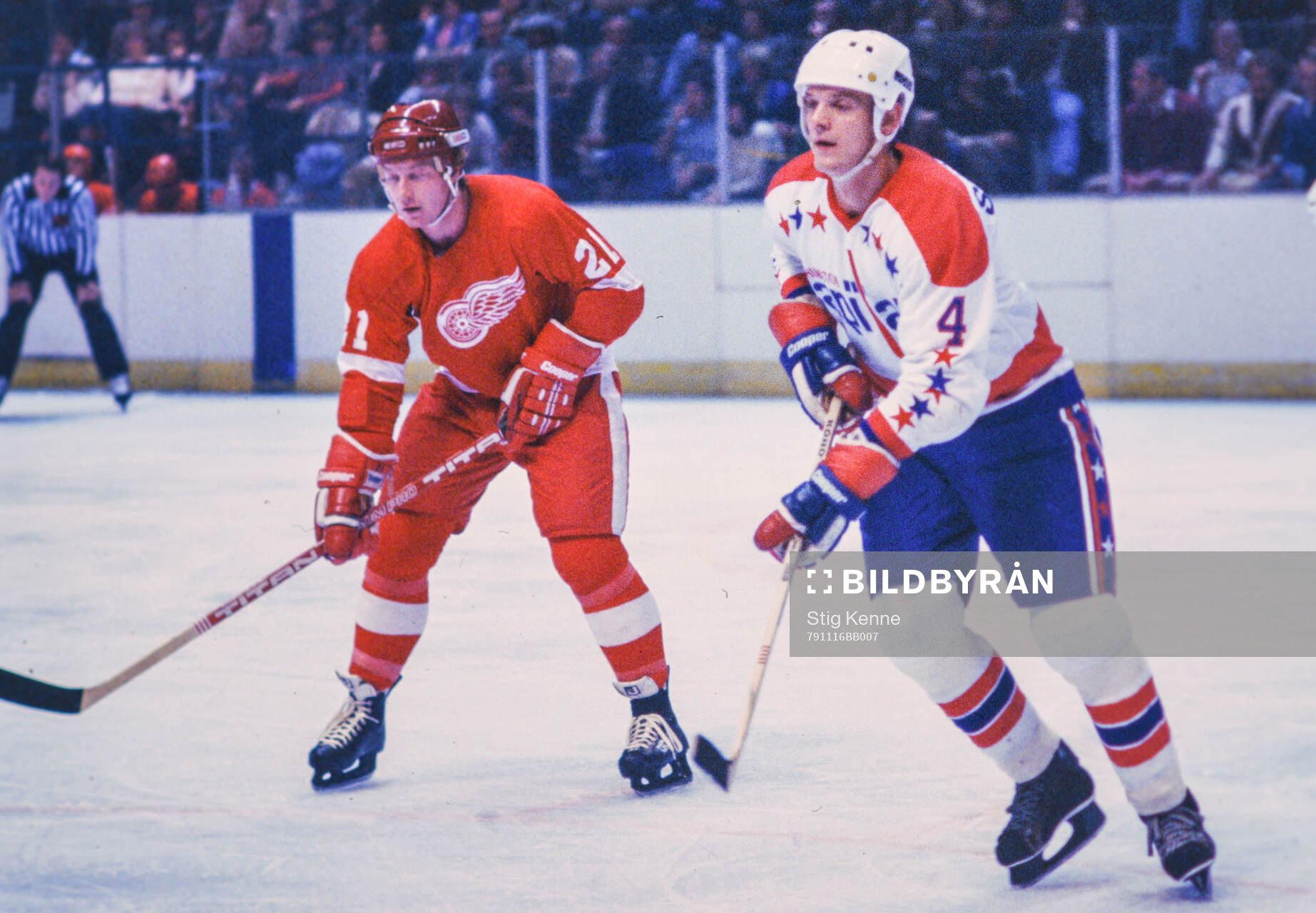 Ice Hockey, NHL 1979-1980, Washington Capitals - Detroit