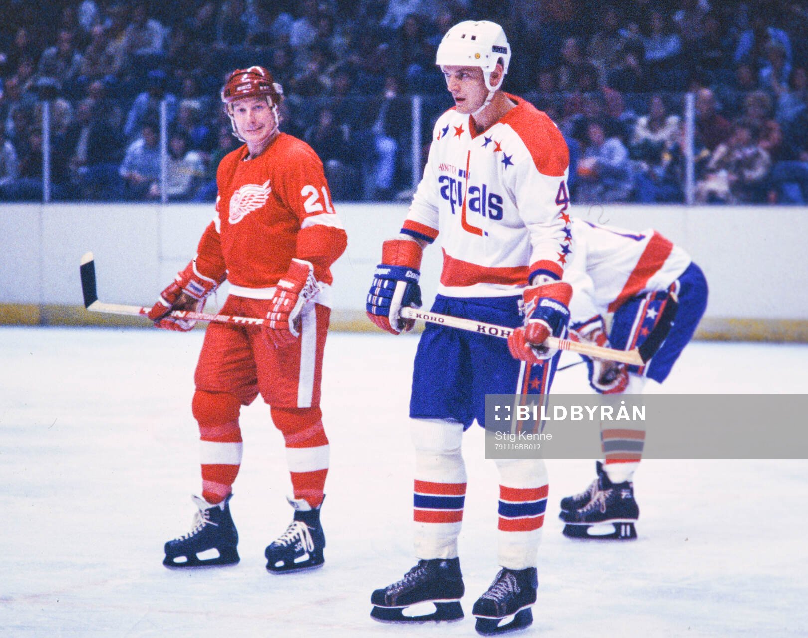 Ice Hockey, NHL 1979-1980, Washington Capitals - Detroit
