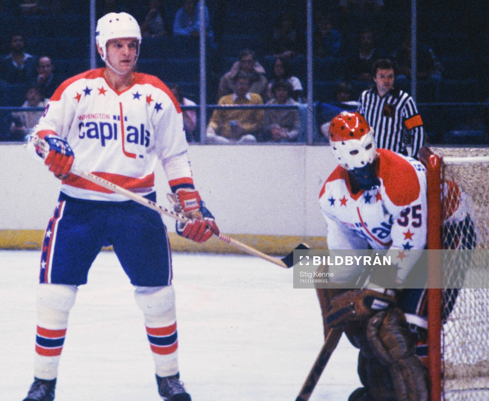 Ice Hockey, NHL 1979-1980, Washington Capitals - Detroit