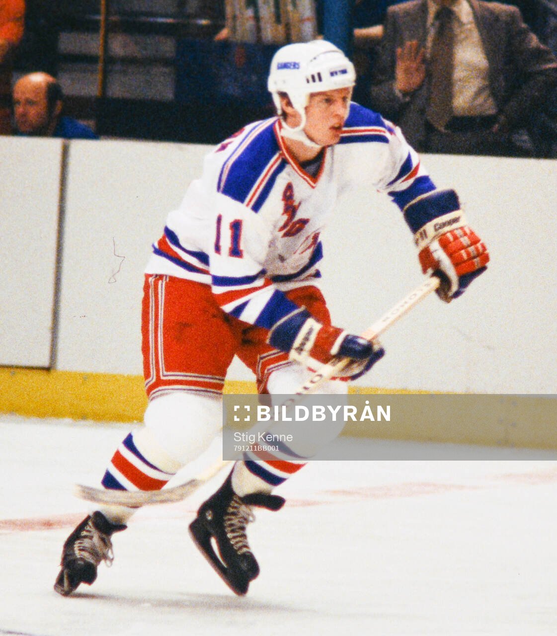 Ice Hockey, NHL 1979-1980, New York Rangers - Detroit Red