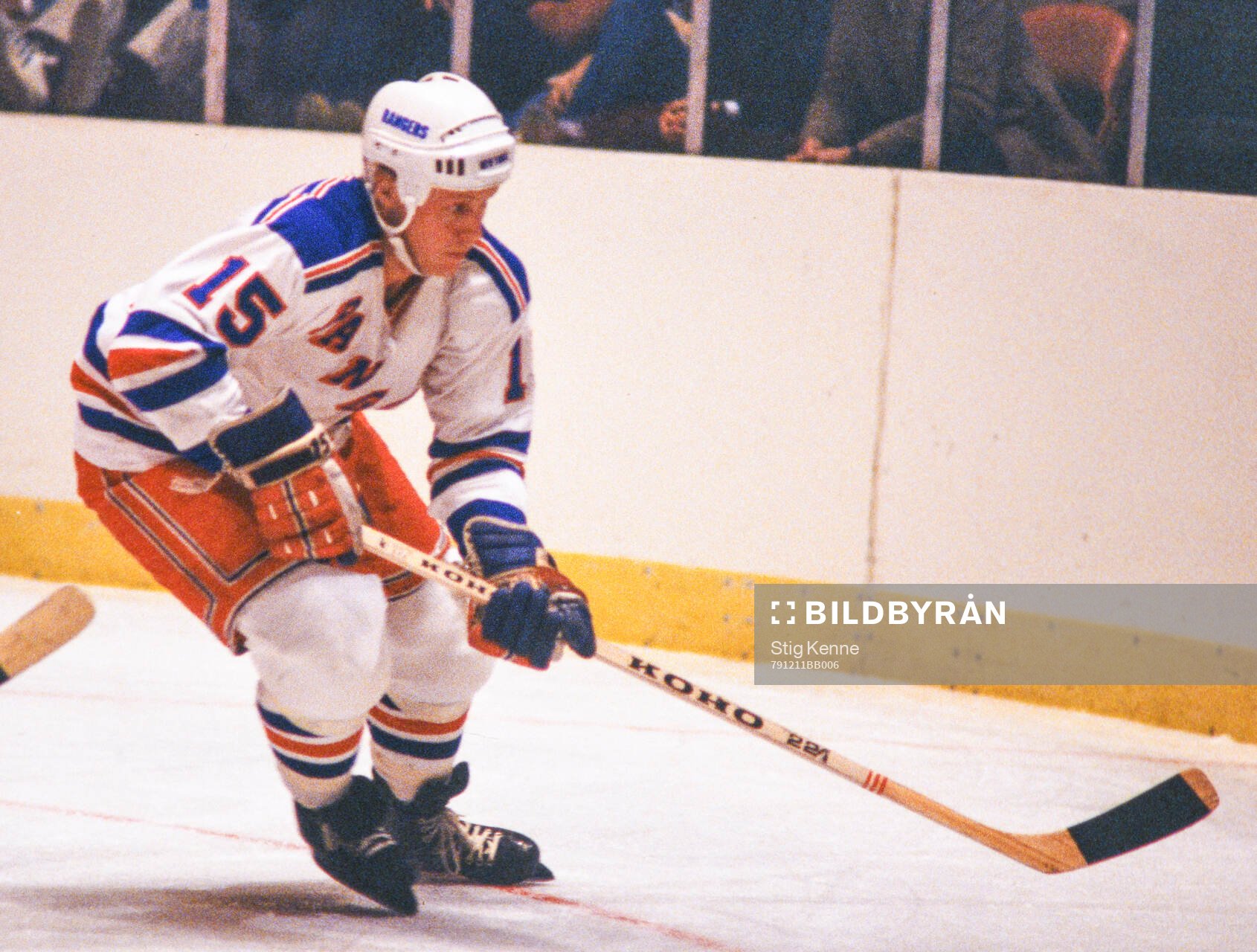 Ice Hockey, NHL 1979-1980, New York Rangers - Detroit Red