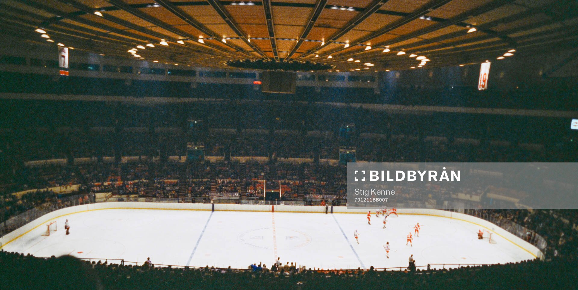 Ice Hockey, NHL 1979-1980, New York Rangers - Detroit Red