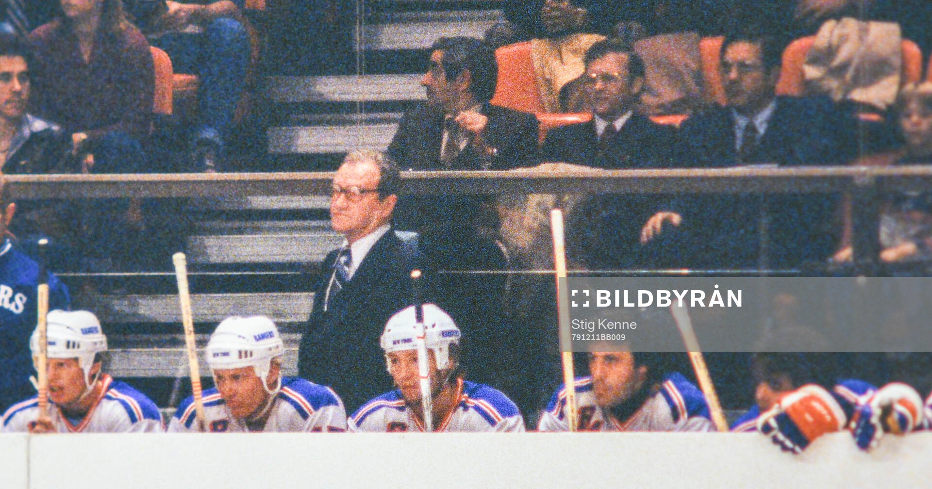 Ice Hockey, NHL 1979-1980, New York Rangers - Detroit Red
