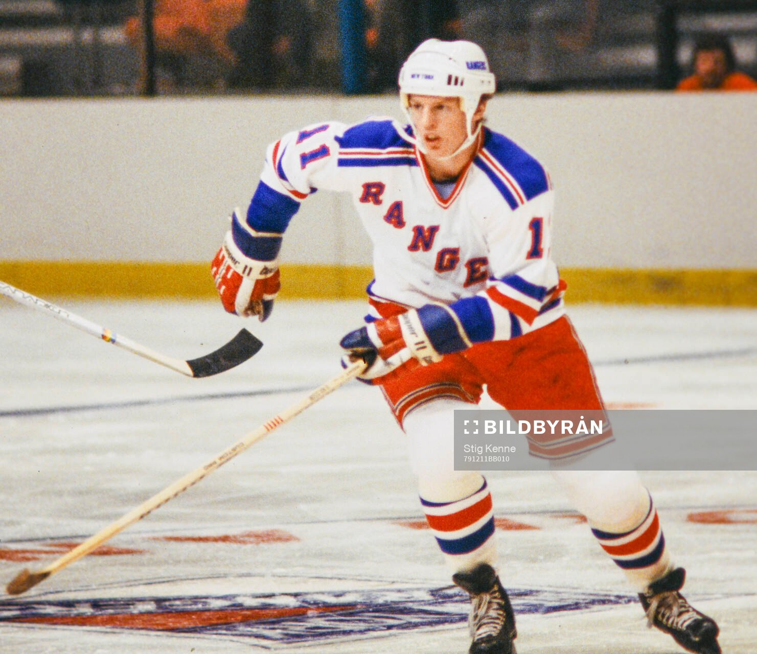 Ice Hockey, NHL 1979-1980, New York Rangers - Detroit Red