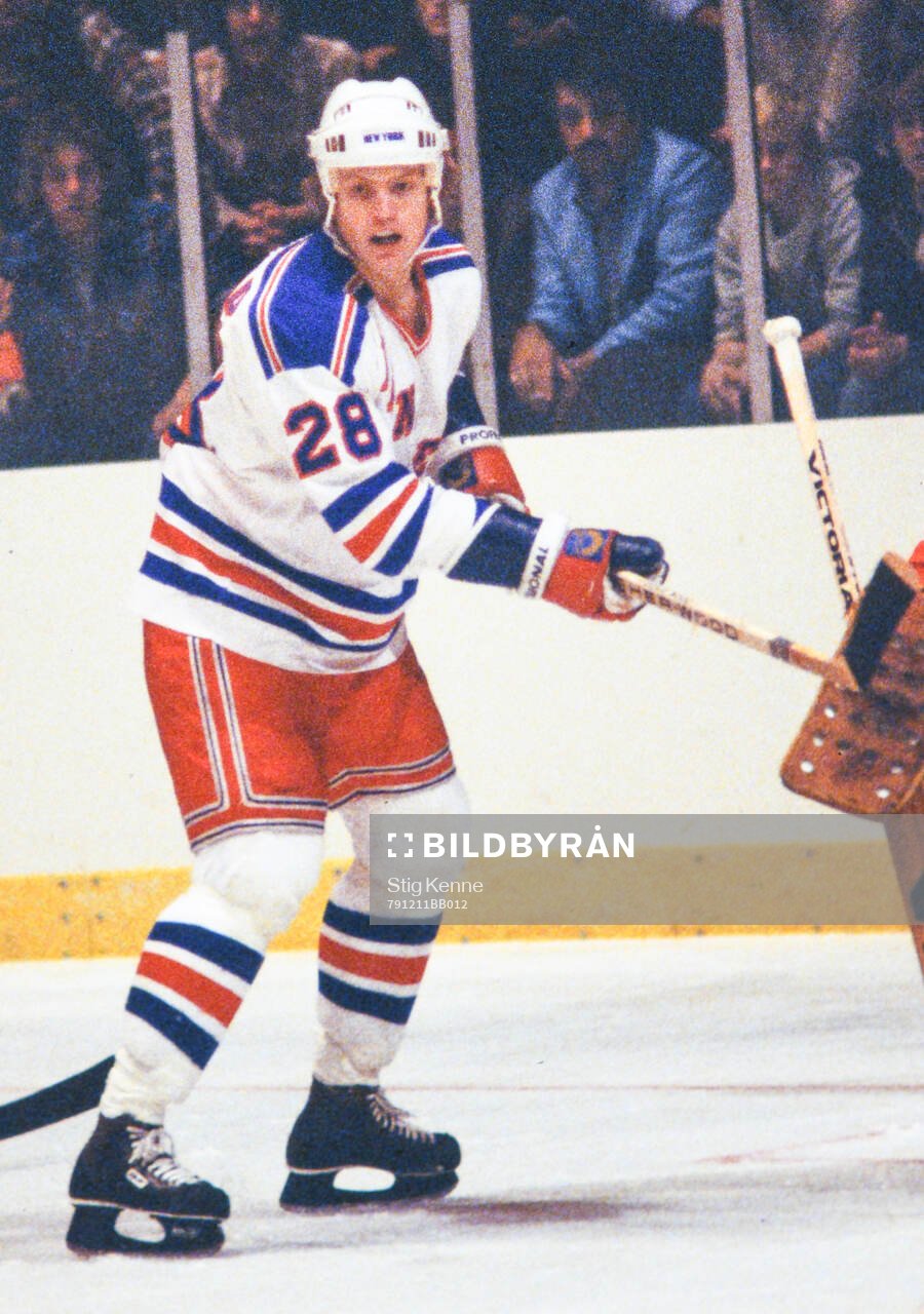 Ice Hockey, NHL 1979-1980, New York Rangers - Detroit Red