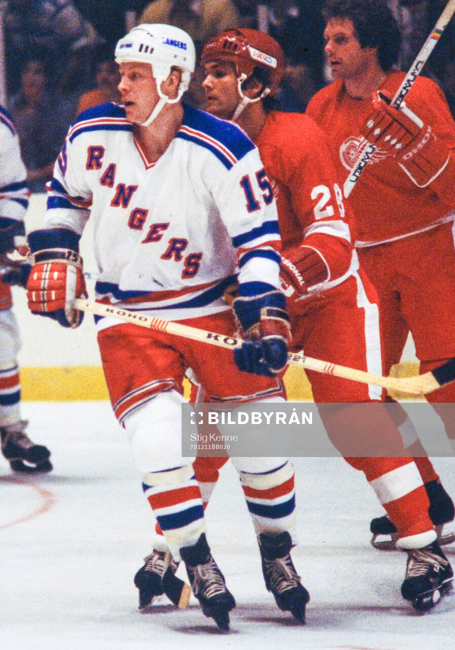 Ice Hockey, NHL 1979-1980, New York Rangers - Detroit Red