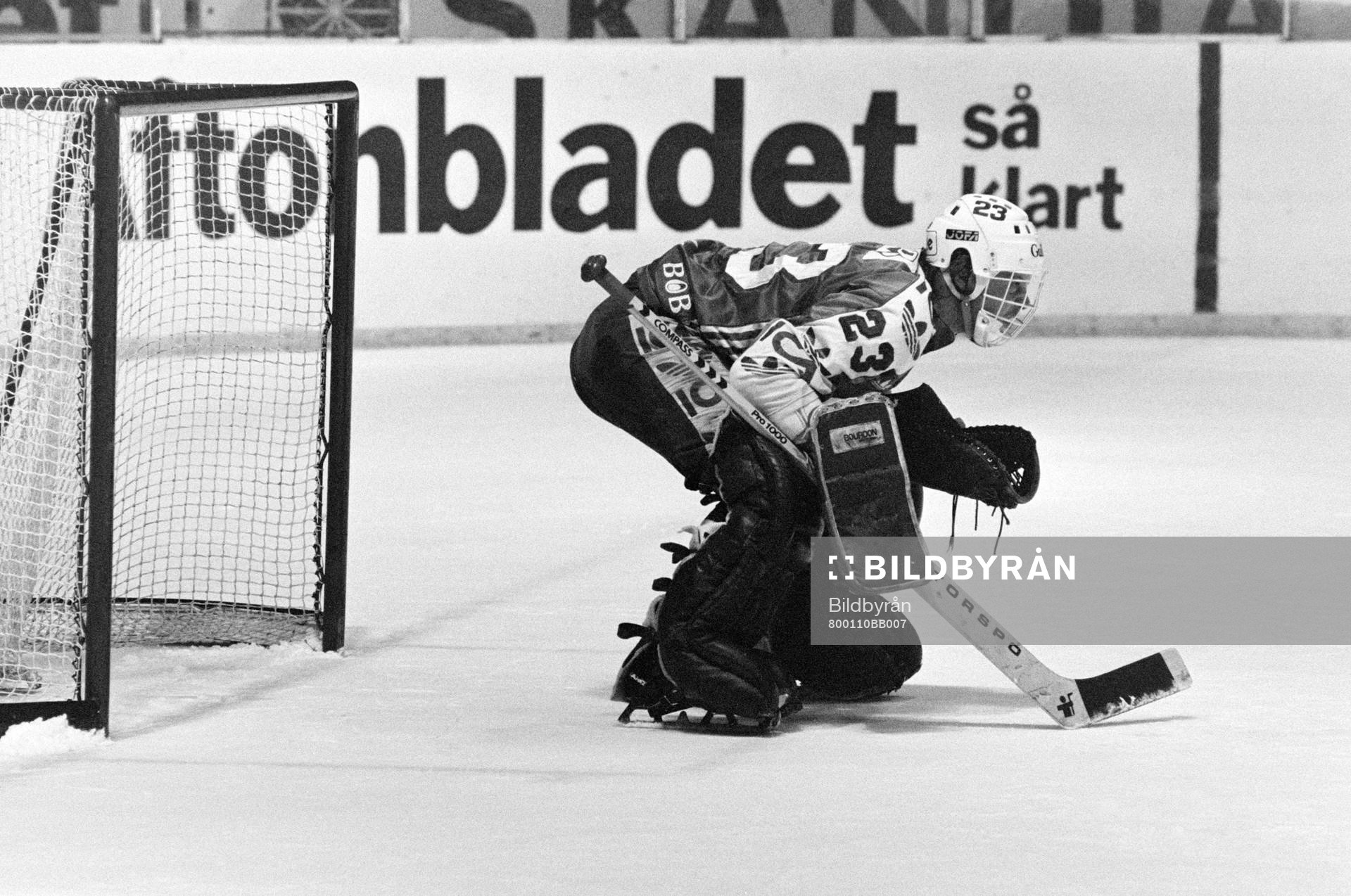 Benny Westblom, målvakt i Västra Frölunda
