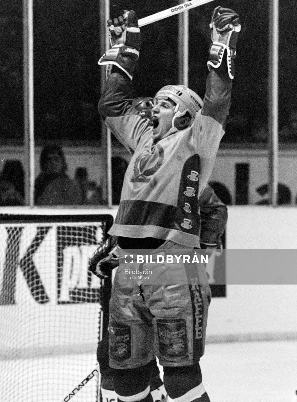 Robin Eriksson, Färjestad jublar