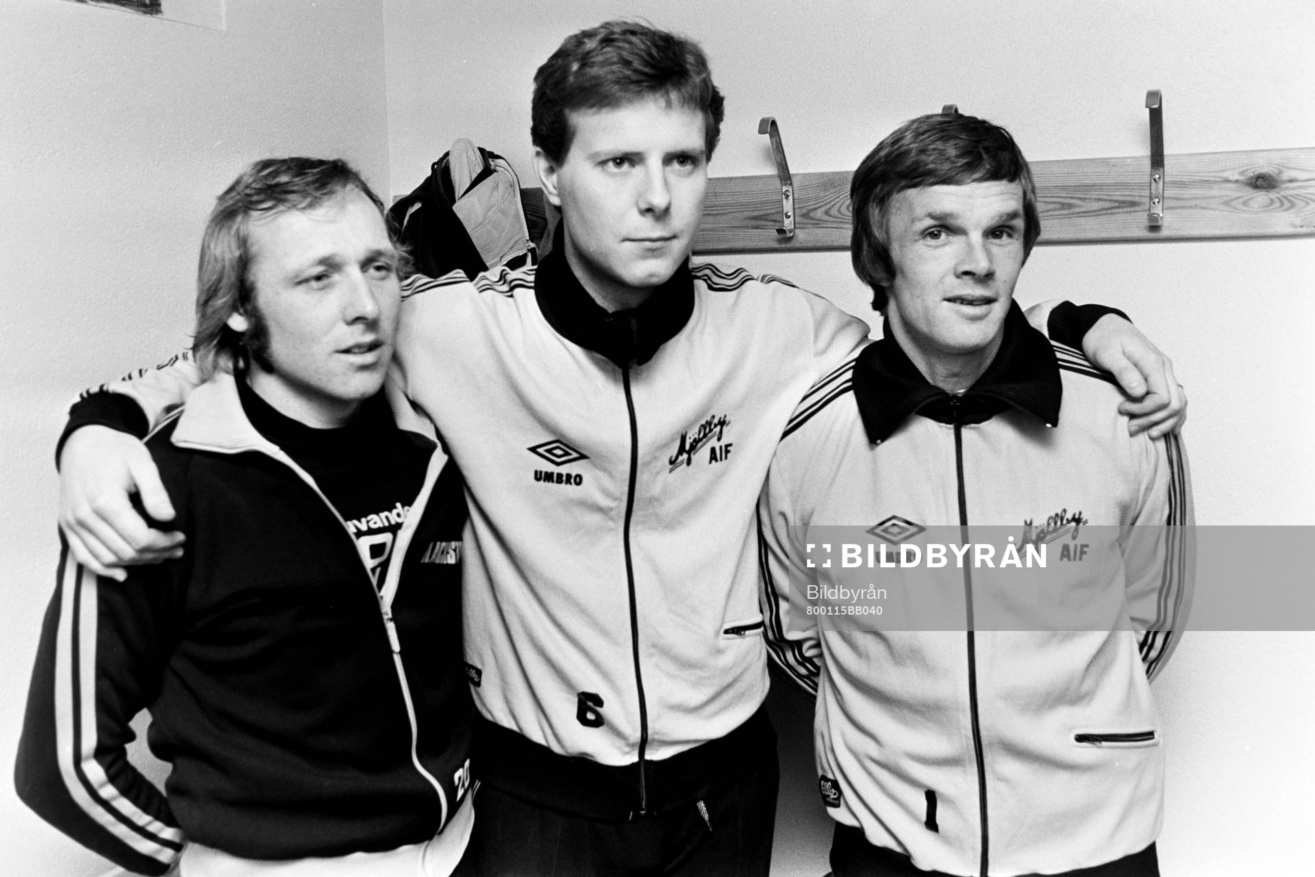 Sven-Bertil Andersson med nyförvärven Hans Holmertz och