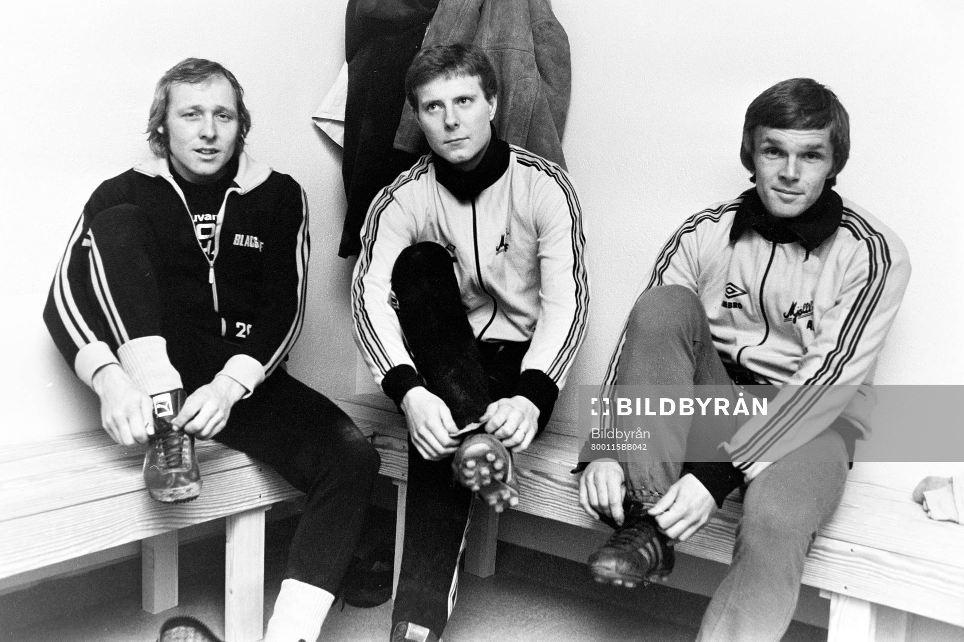 Sven-Bertil Andersson med nyförvärven Hans Holmertz och