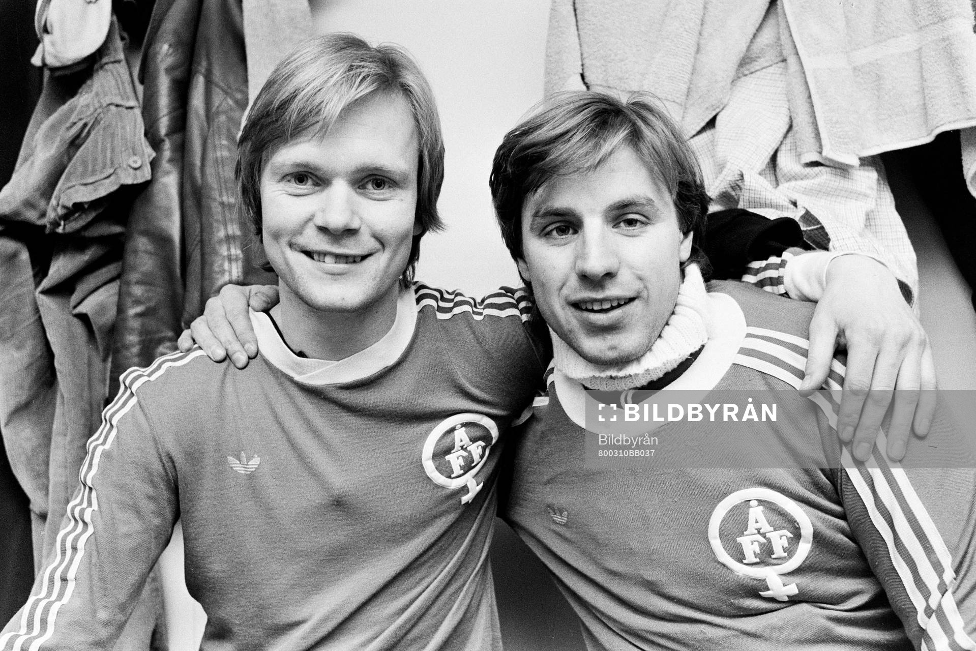  Mats Carlsson och Leif Elfving.
© Bildbyrån - 4419