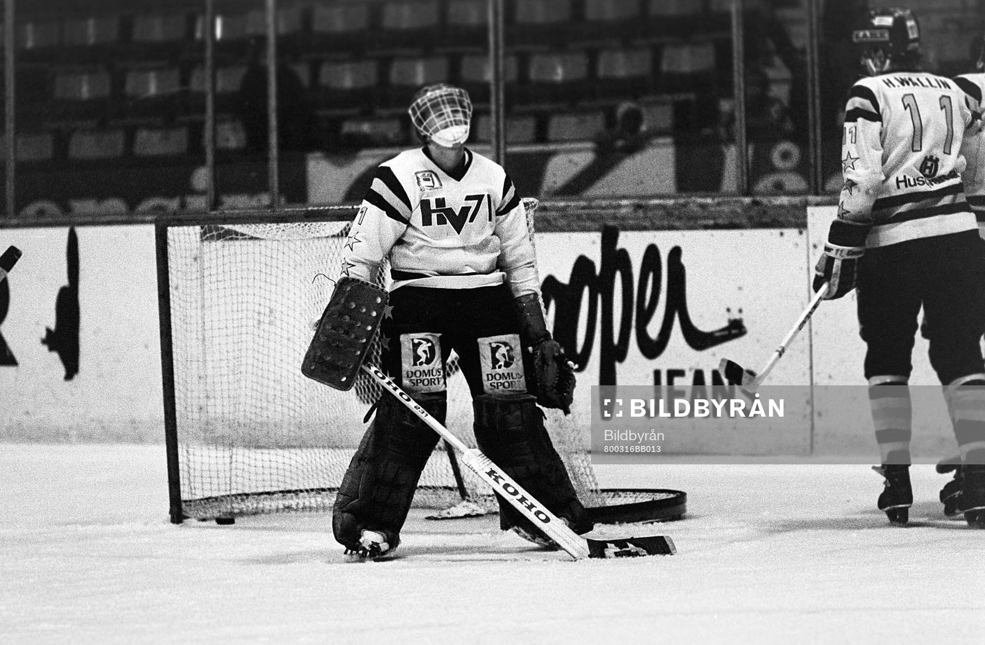 Hannu Lassila, målvakt i HV71 deppar