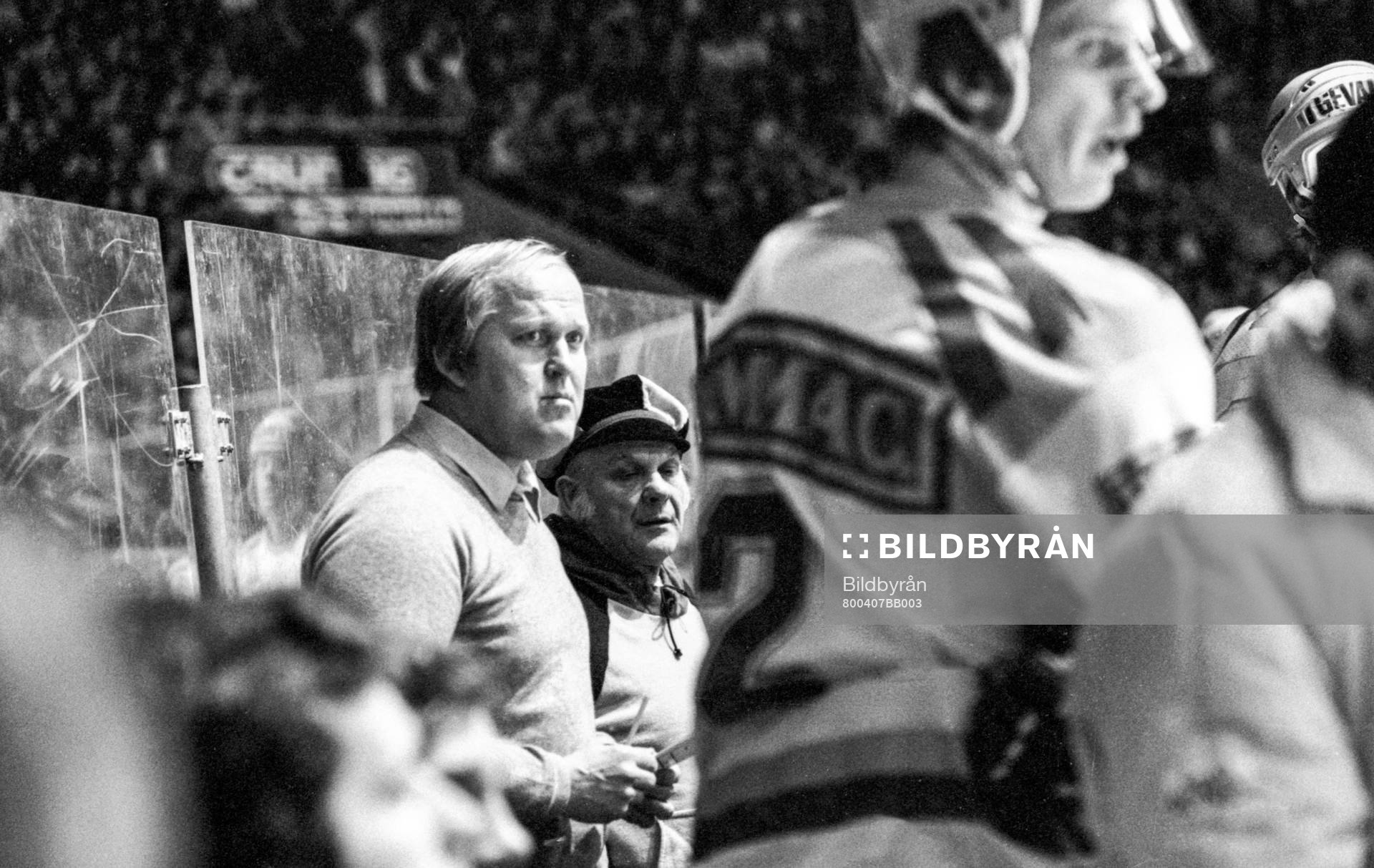 Lennart Johansson, tränare i Brynäs
