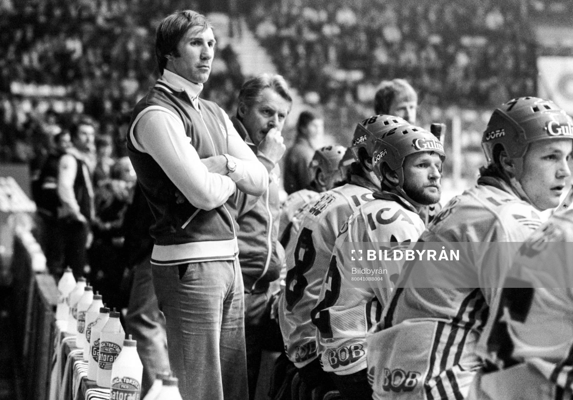 Frölundas tränare Leif Henriksson