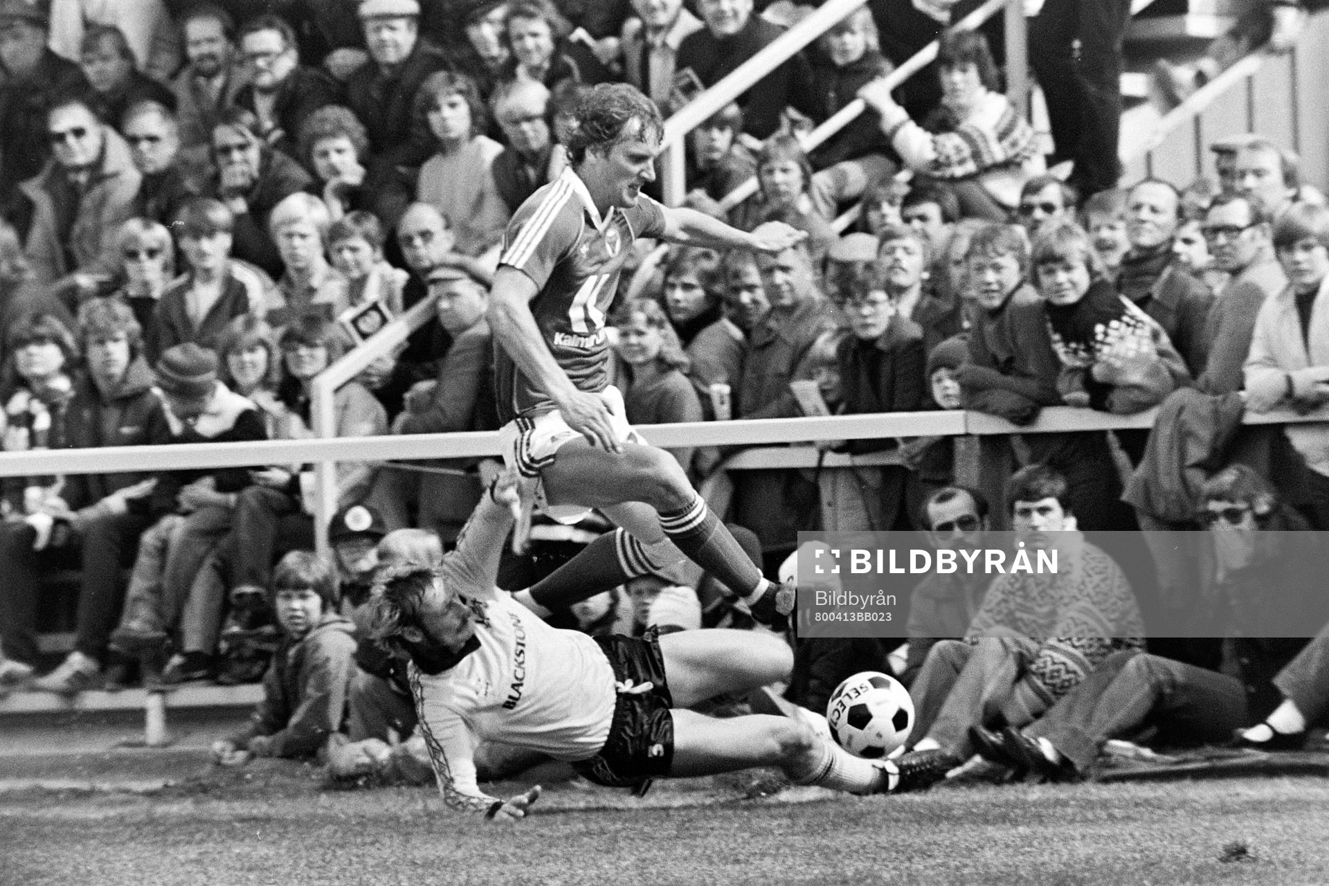Rolf-Inge Andersson, Mjällby med en glidtackling