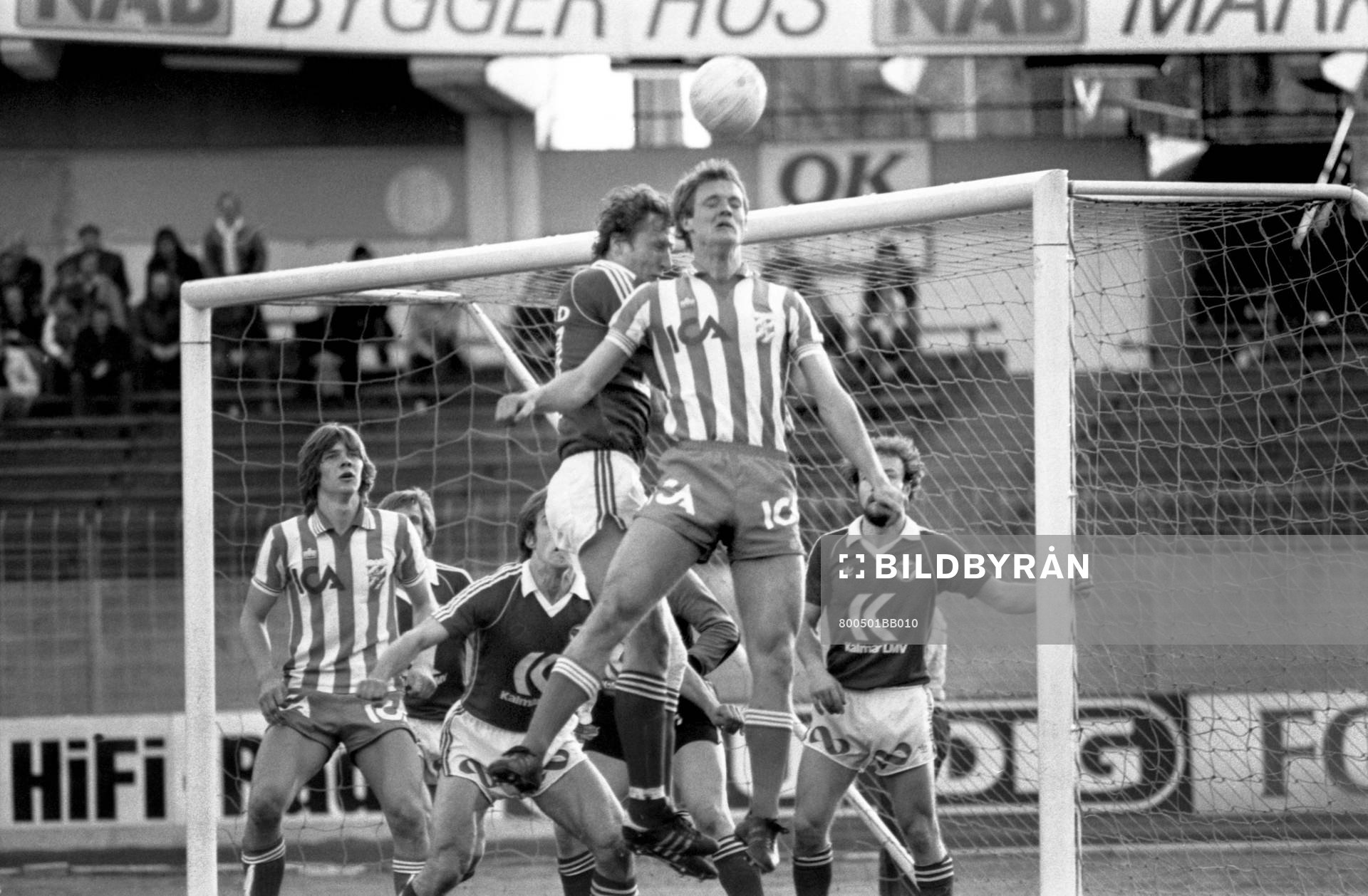 Göteborgs Torbjörn Nilsson framför kalmarmålet