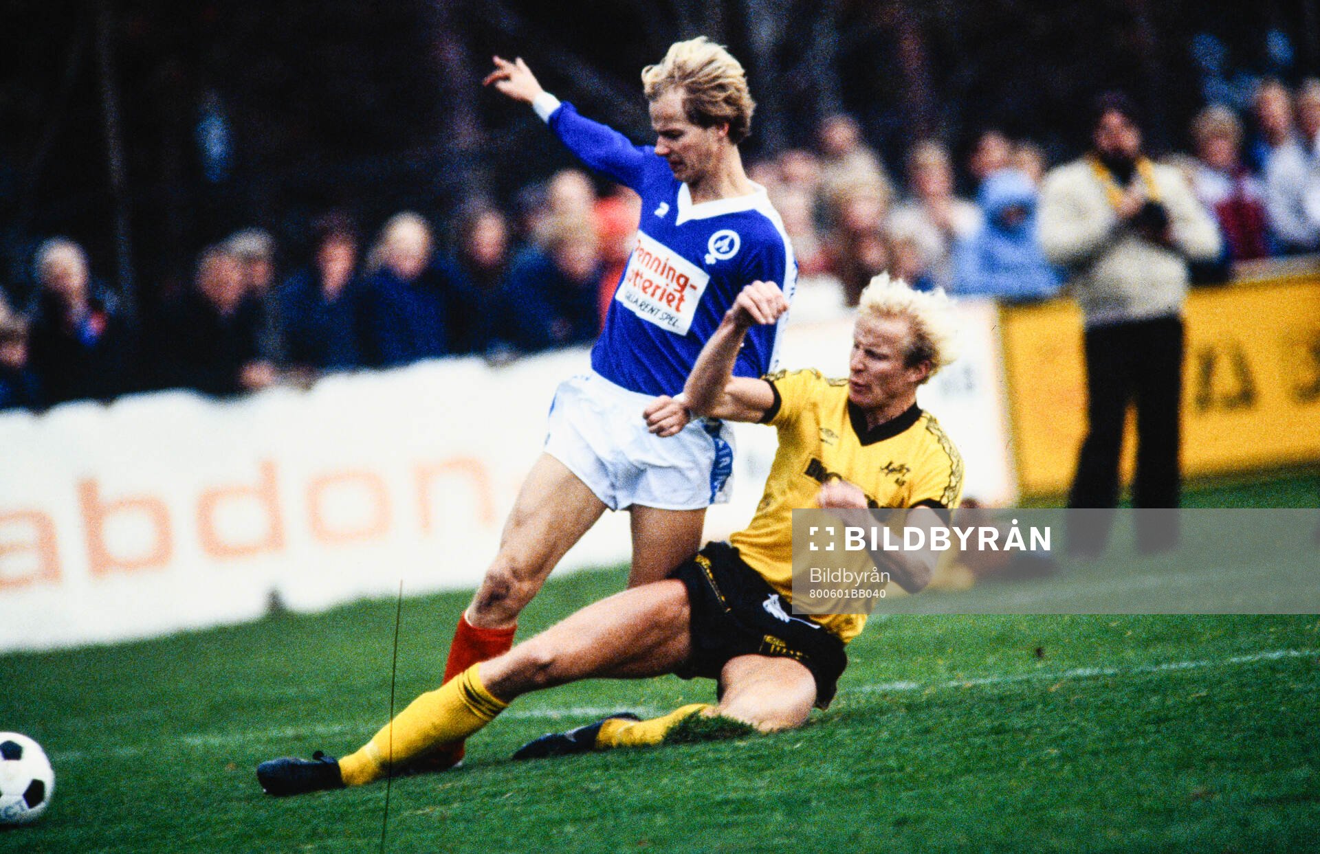 Fotboll, Allsvenskan, Mjällby - Åtvidaberg. Mjällbys Roy