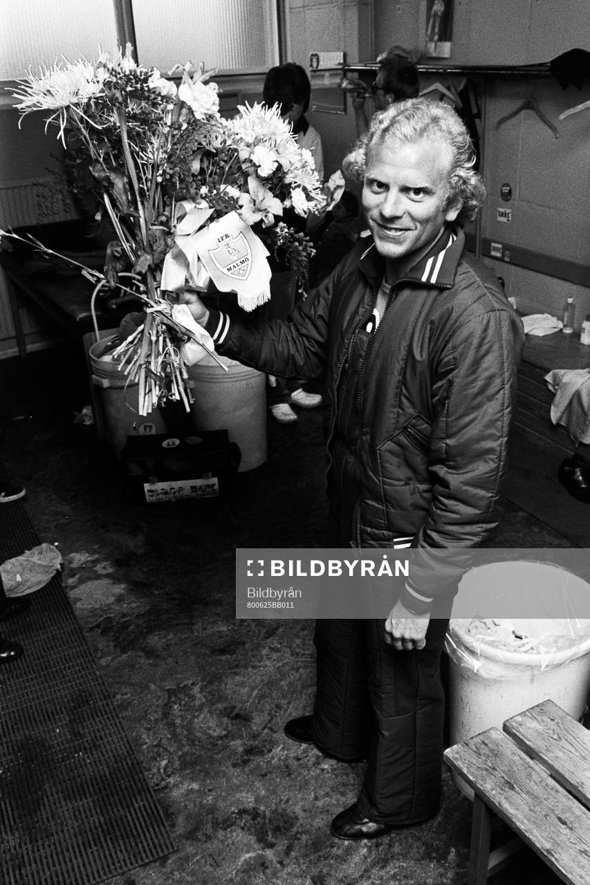  Bob Houghton efter den sista matchen i Malmö FF.
© Bildbyrån - 4672