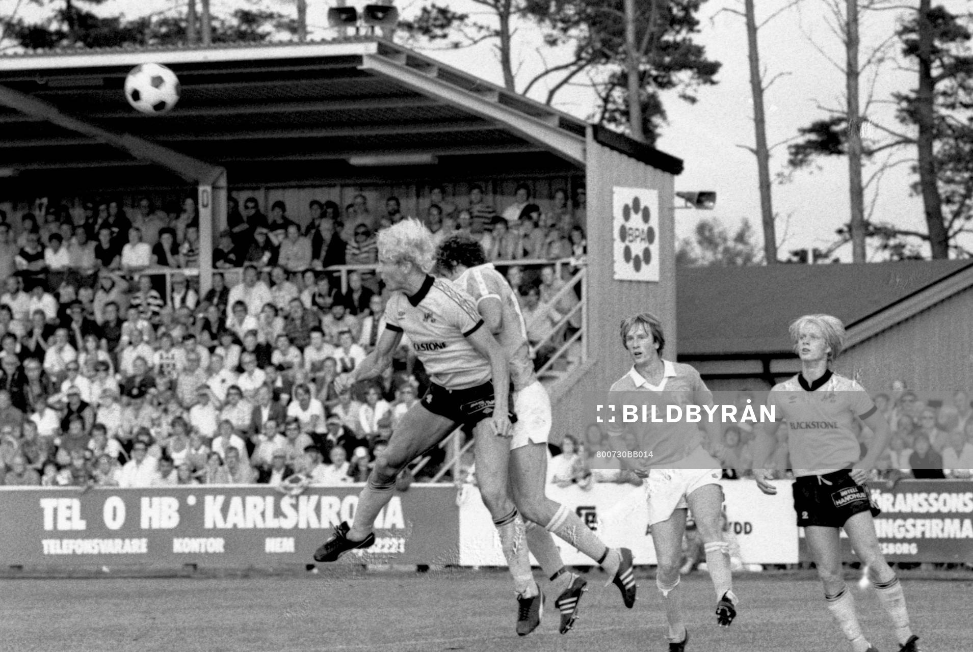 Roy Nylander, Mjällby vinner en nickduell
