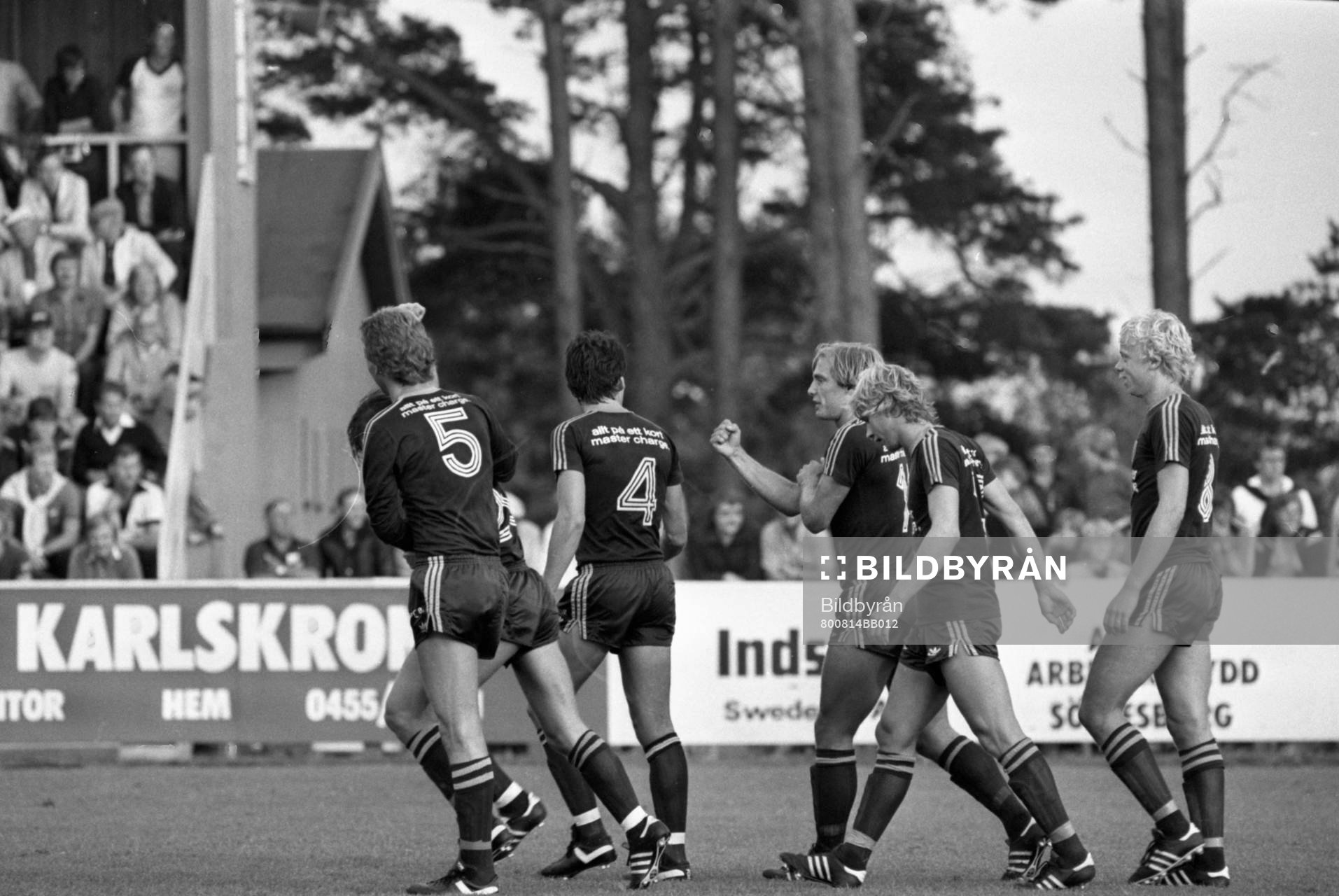 Djurgårdens Birger Jacobsson, Tommy Davidsson, Roger