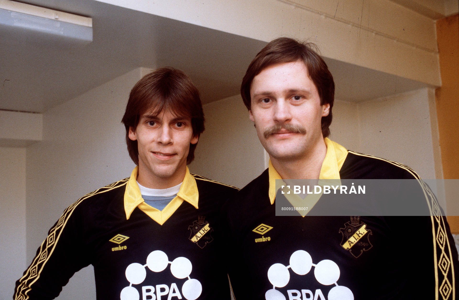 Fotboll, Thomas Johansson och Thomas Andersson, AIK