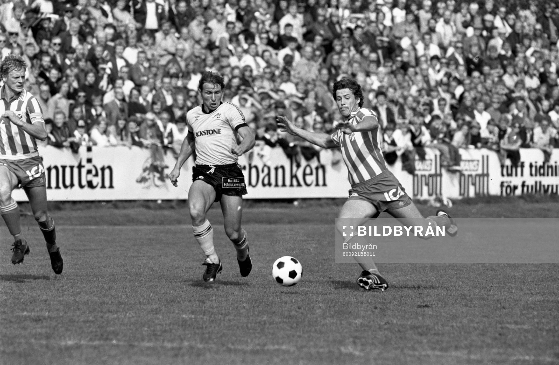 Bo Andersson, Mjällby och Glenn Hysén, Göteborg