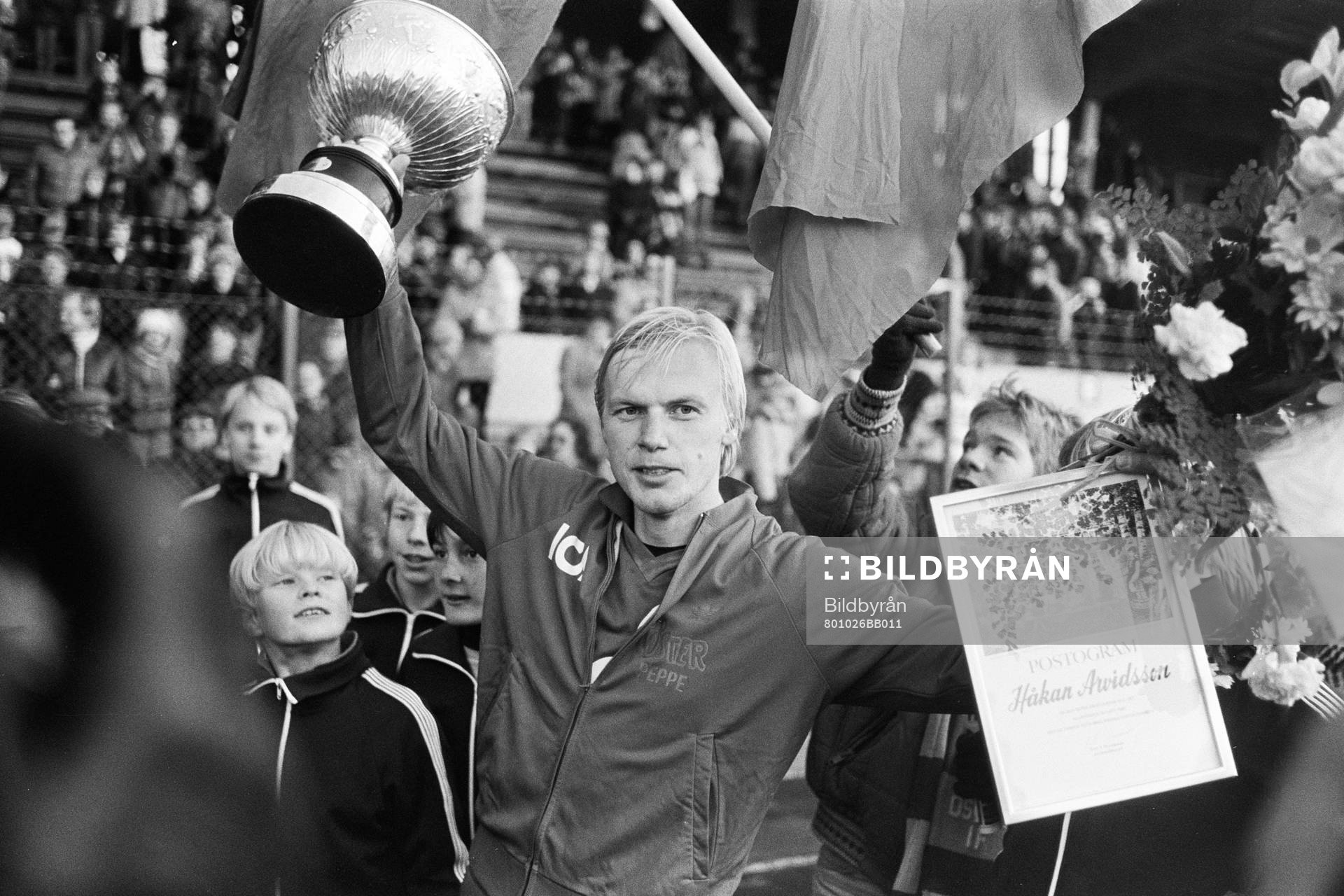 Håkan Arvidsson, Öster med pokalen