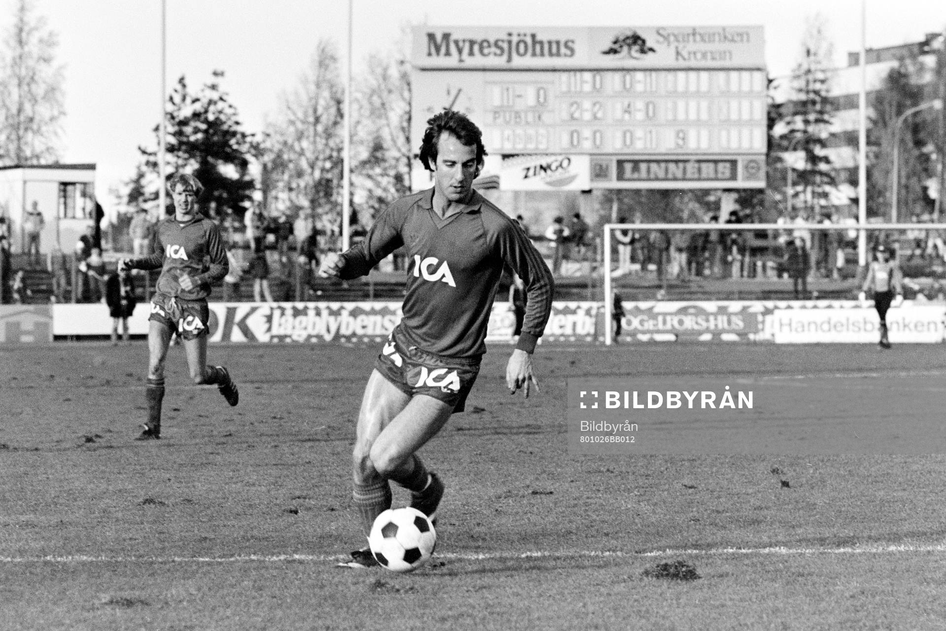 Mats Nordgren, Öster med bollen