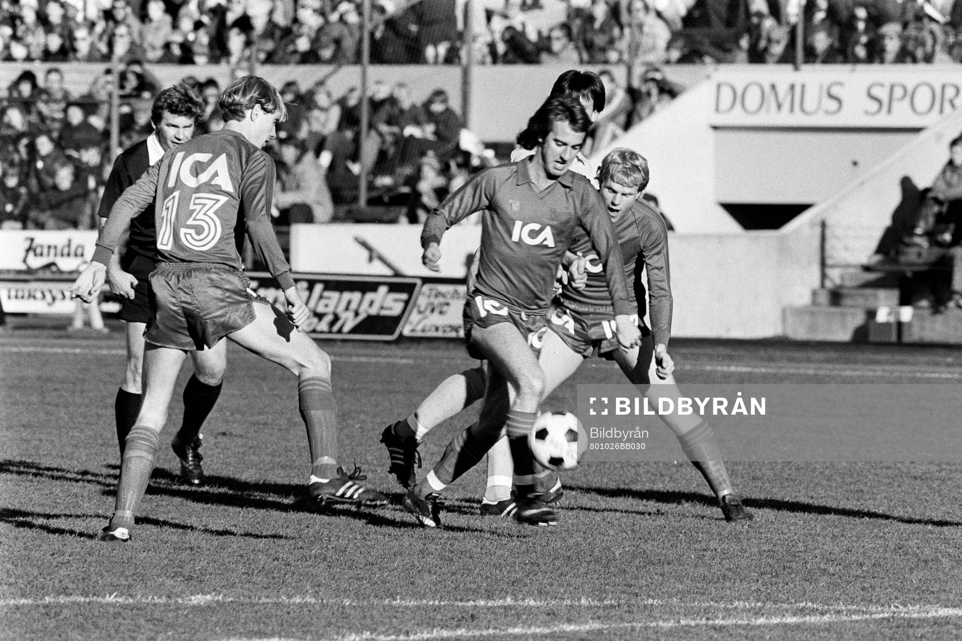 Mats Nordgren, Öster med bollen