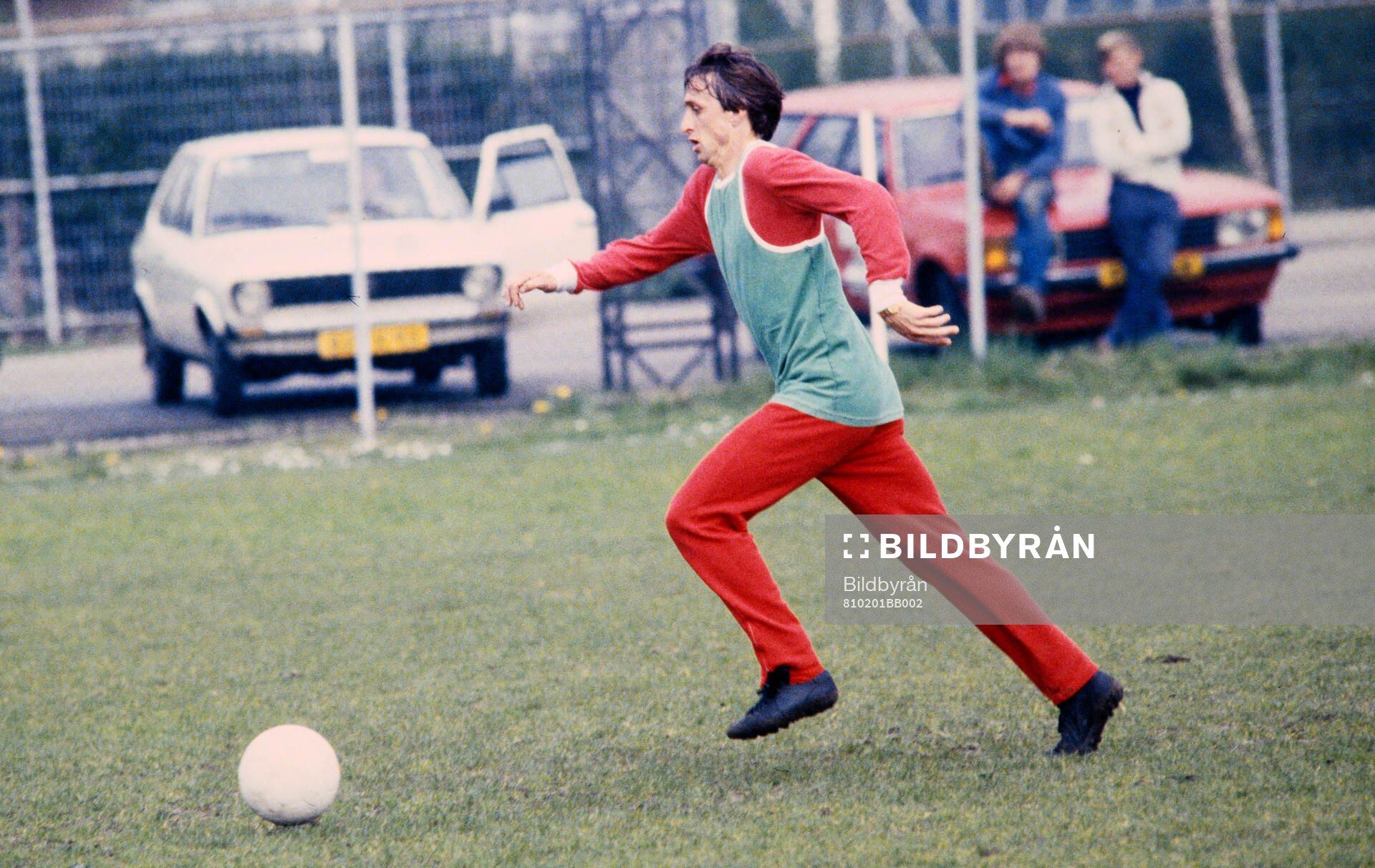 Fotboll, Holländska Ligan, Johann Cruyff, Ajax, Träning.