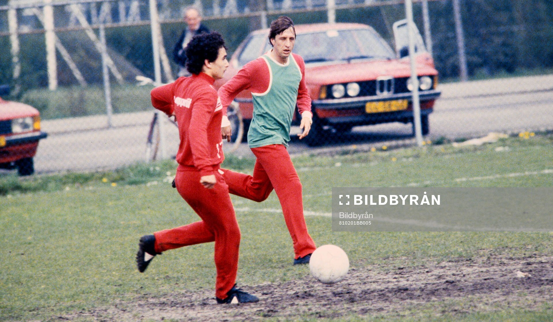 Fotboll, Holländska Ligan, Johann Cruyff, Ajax, Träning.