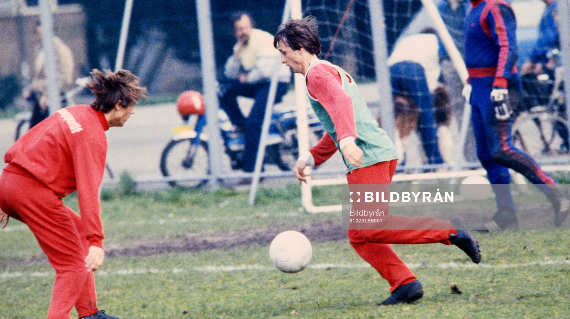 Fotboll, Holländska Ligan, Johann Cruyff, Ajax, Träning.