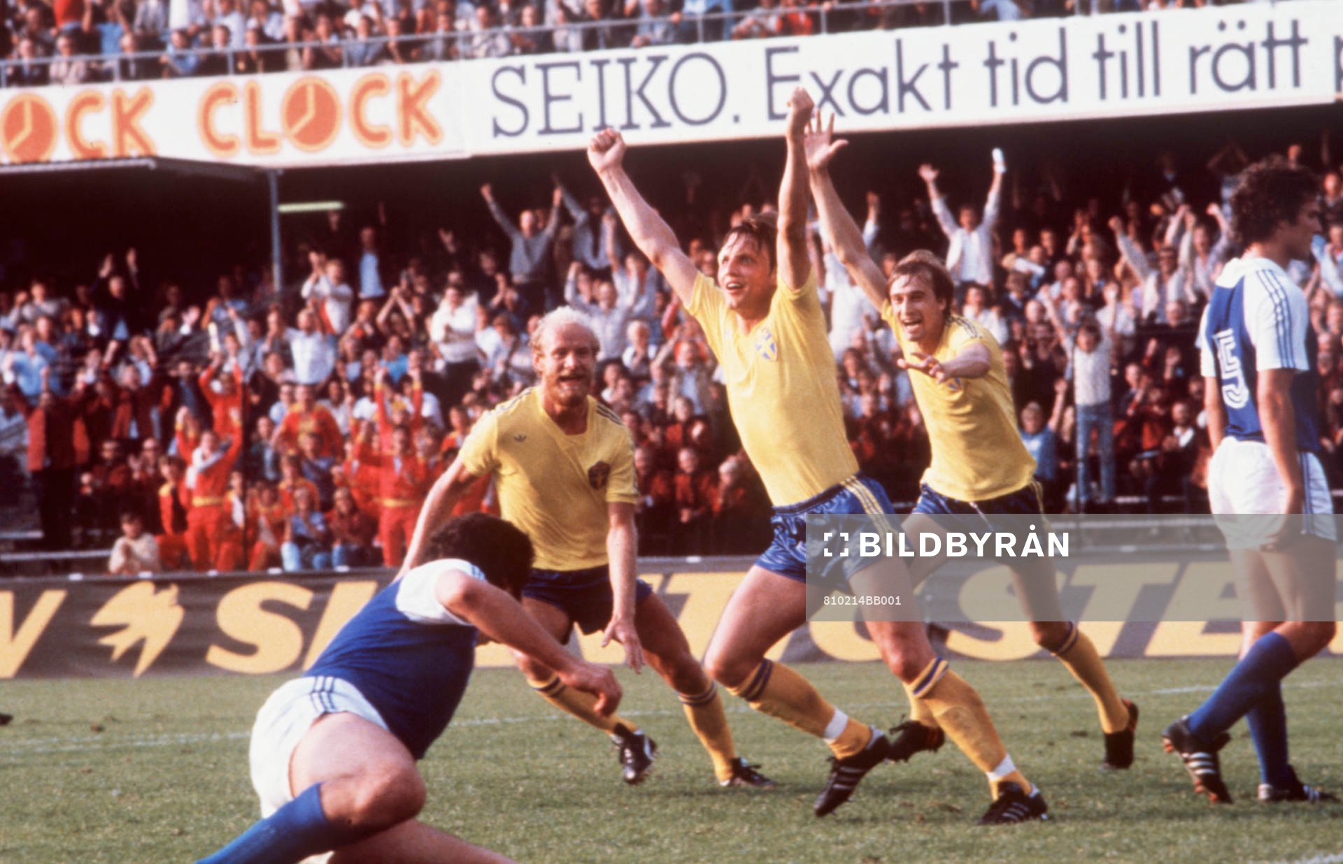 1-1 , Sten-Ove Ramberg, jubel
