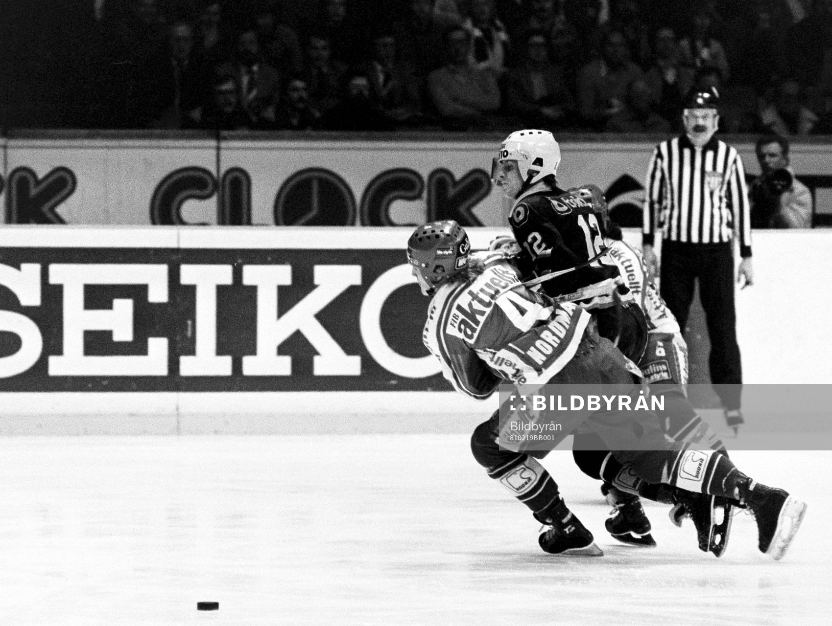 Frölundas Robert Nordmark och skellefteås Jan-Eric