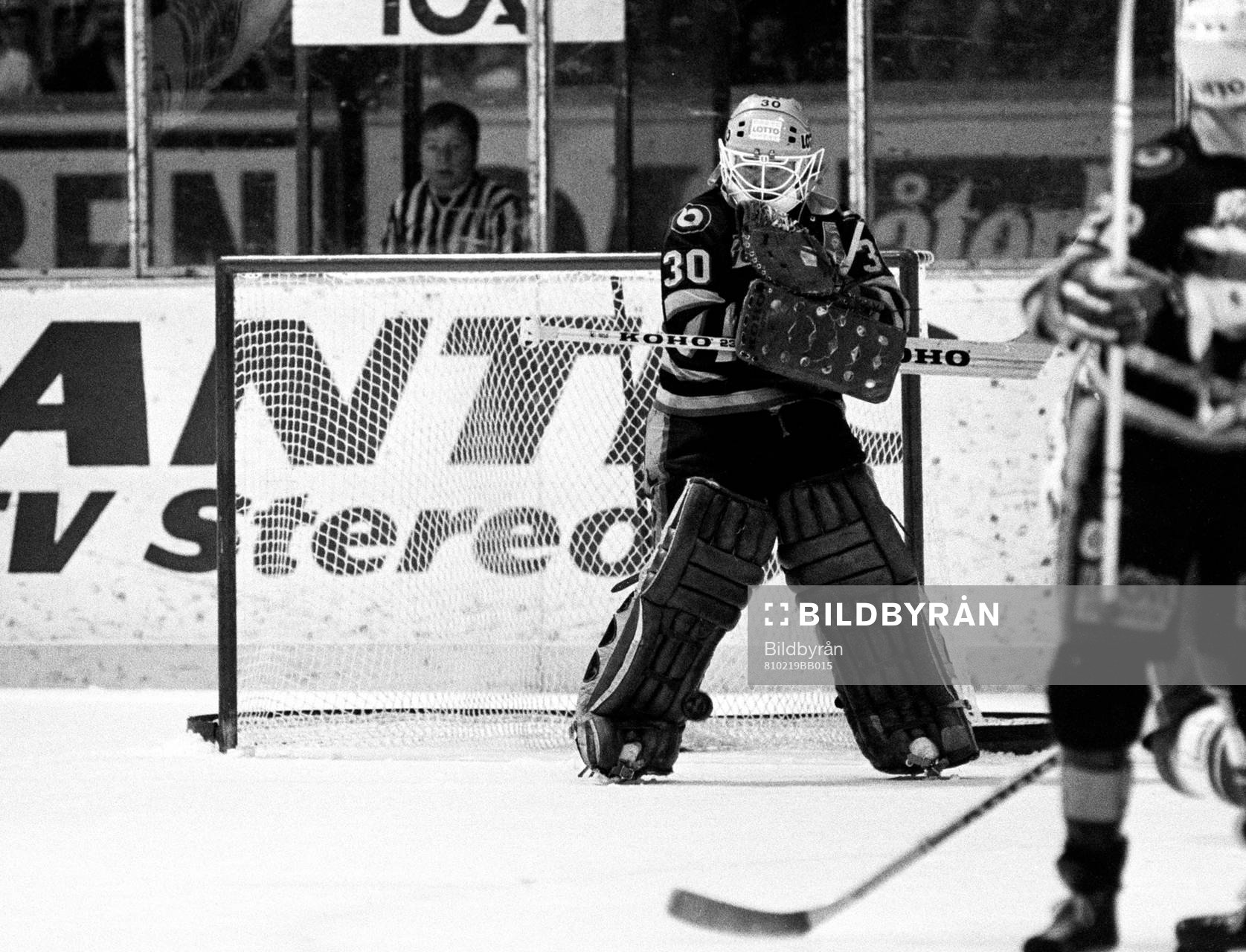 Mats Abrahamsson, målvakt i Skellefteå