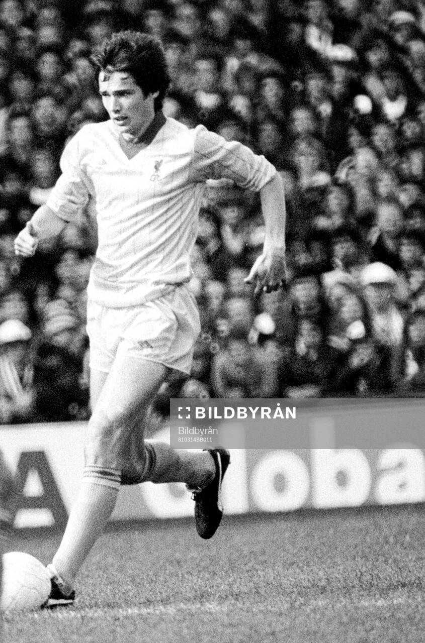 Alan Hansen of Liverpool