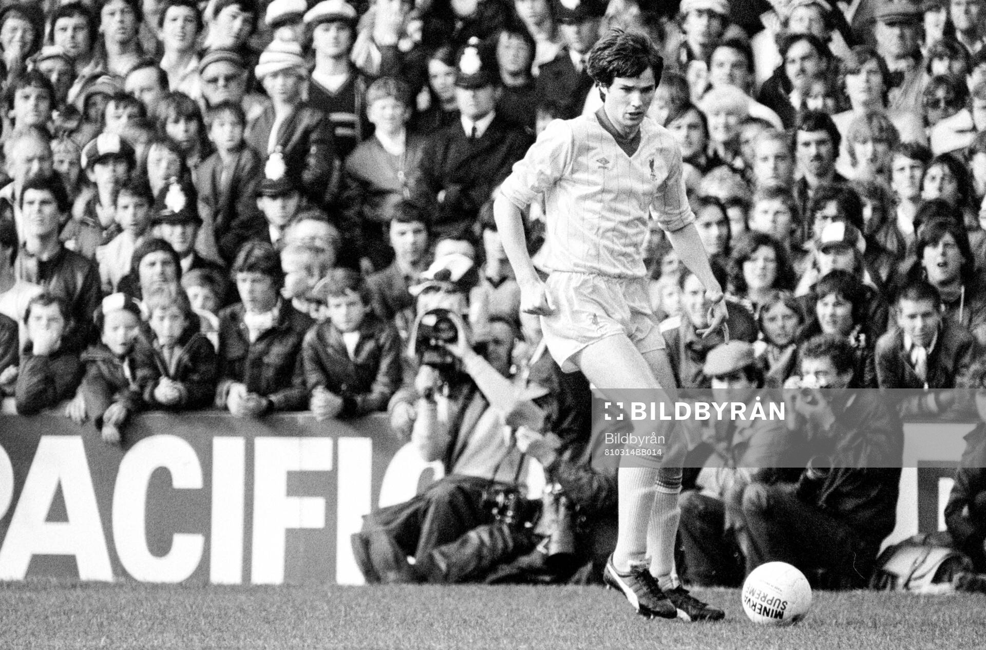 Football, Division One, England, West Ham - Liverpool 1-1: Alan Hansen of Liverpool.