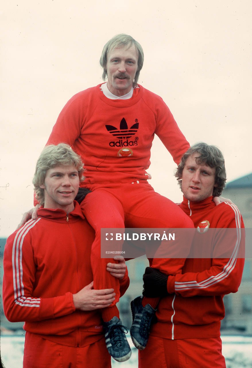 Tomas Sunesson, Jan-Åke Lundberg och Roland Sandberg,