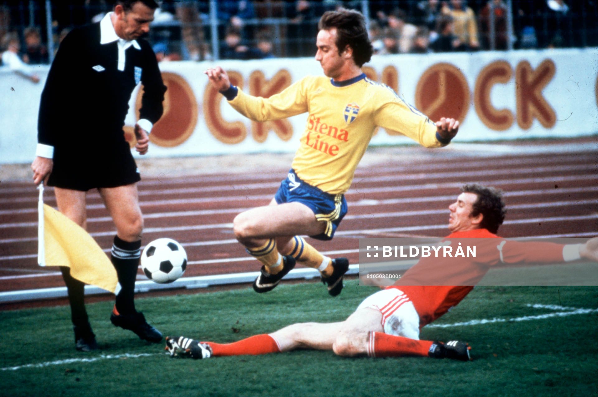 Fotboll, Sverige - Ryssland, Mats Nordgren