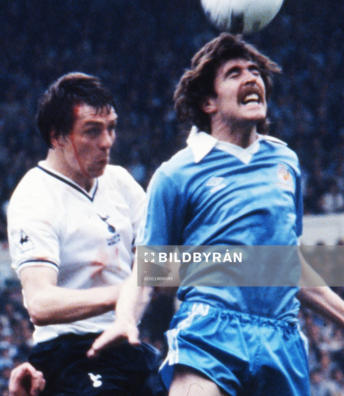  Paul Power, Manchester City vinner nicduell mot Roberts, Spurs
