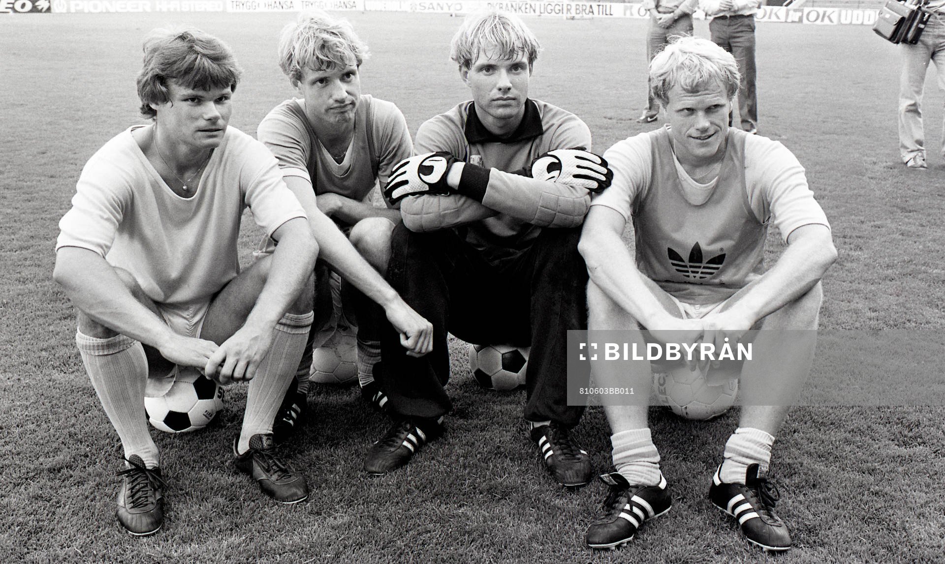Peter Nilsson, Andreas Ravelli, Thomas Ravelli och Greger