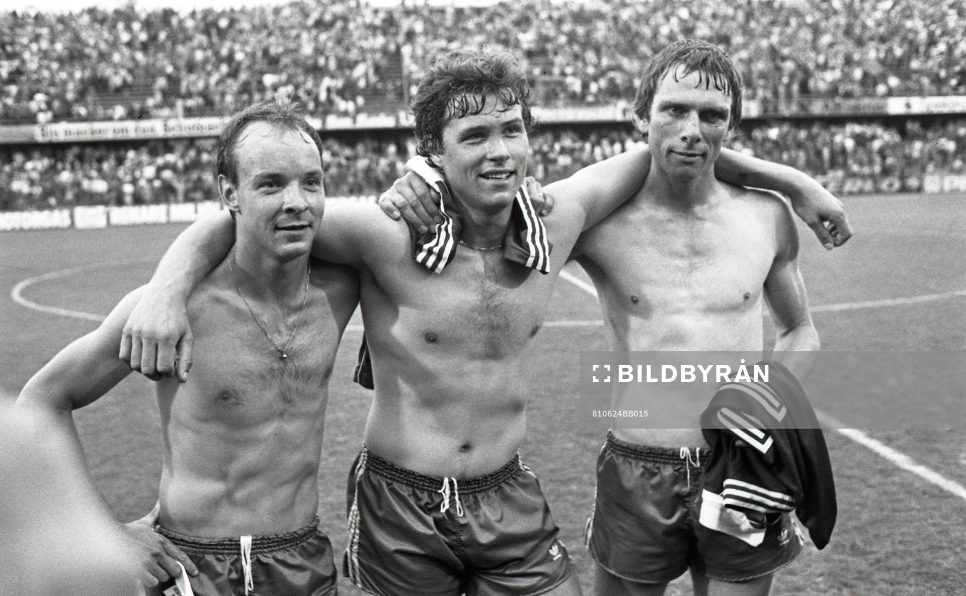 Janne Svensson, Glenn Hysén och Bosse Börjesson