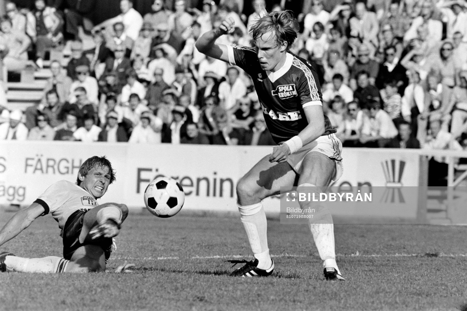 Mjällbys Bo Andersson på marken