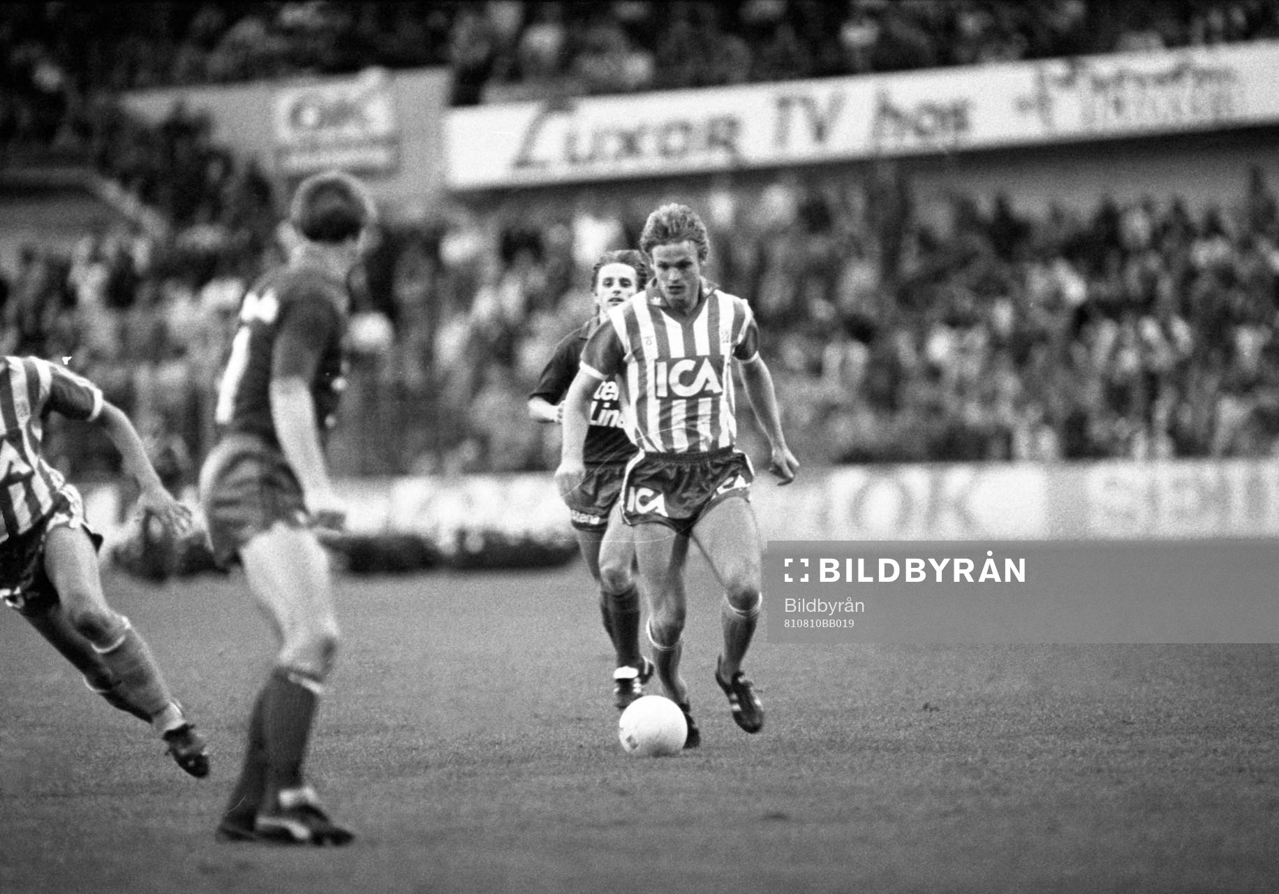  Torbjörn Nilsson, Göteborg med bollen.
© Bildbyrån - 5338
