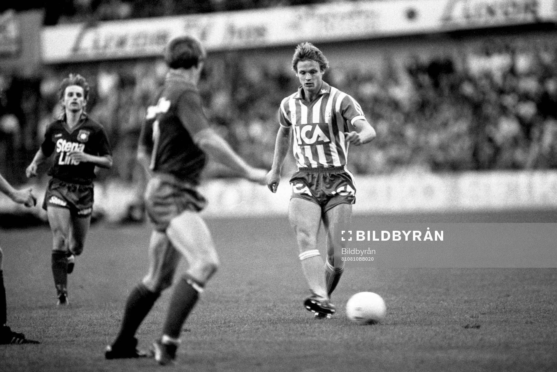  Torbjörn Nilsson, Göteborg med bollen.
© Bildbyrån - 5338
