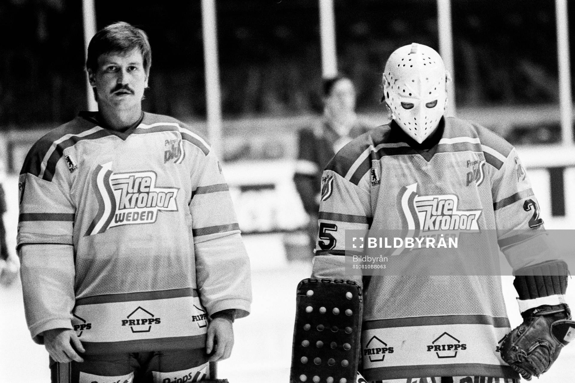 Peter Lindmark och Pelle Lindbergh