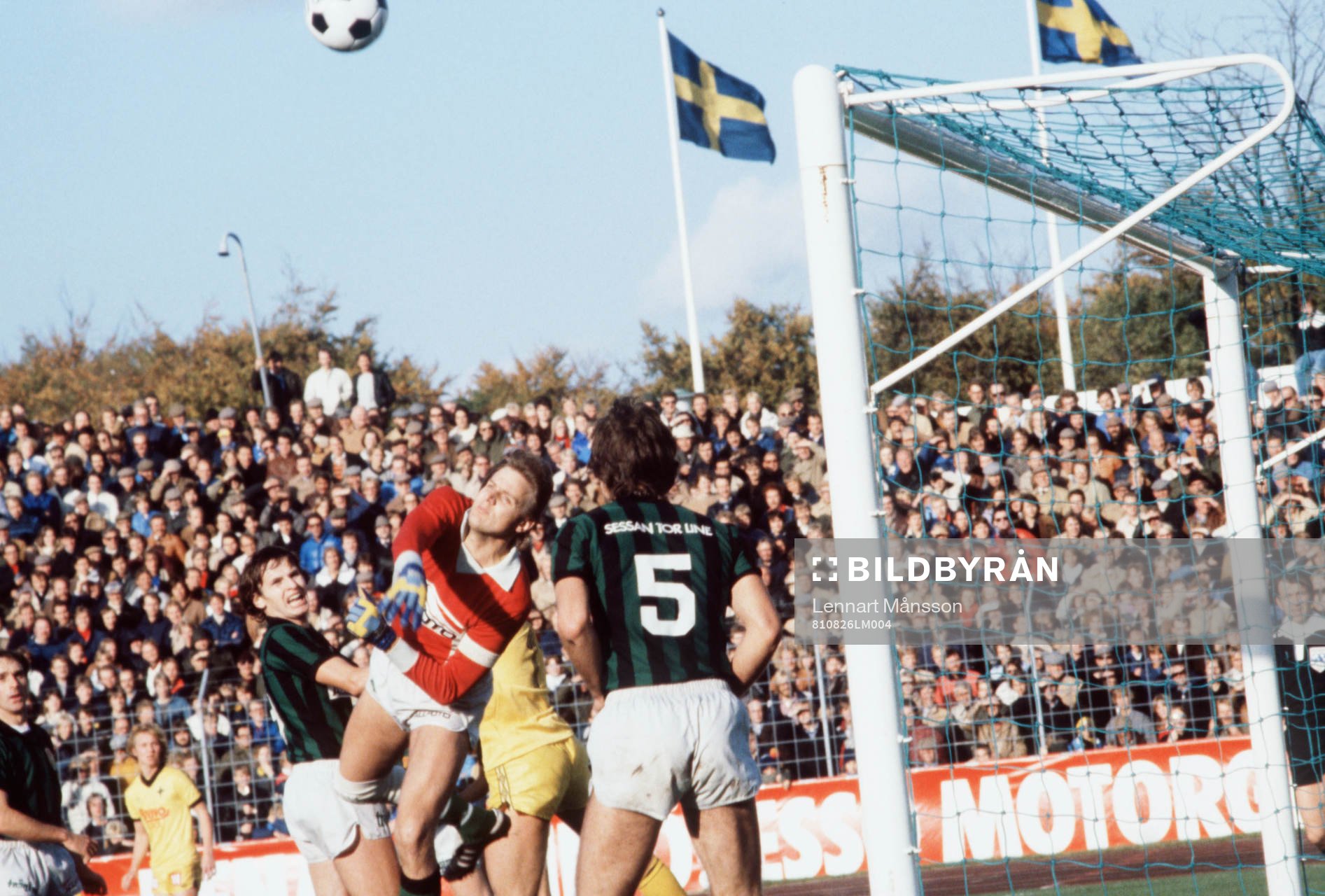 IFK Malmö - GAIS: Kjell Uppling, måvakt, GAIS